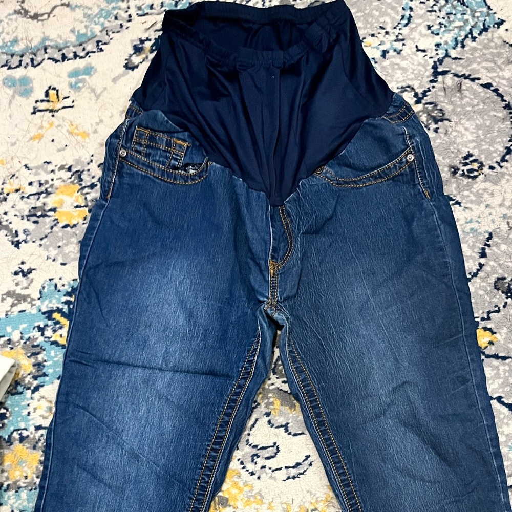 Maternity jeans.